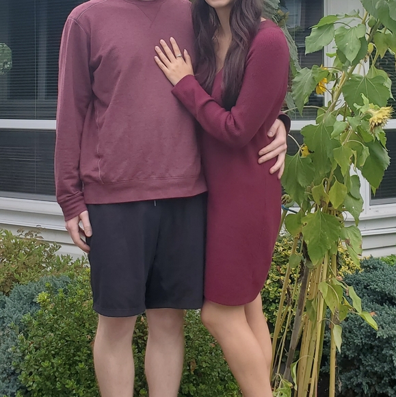 A new day Long-Sleeve Crewneck Sweater Dress - Picture 5 of 6